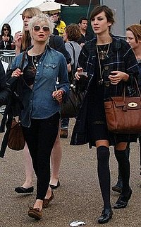 Alexa Chung and Pixie Geldof at O2 Wireless Festival